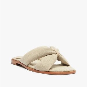 SCHUTZ - *NWT* FAIRY CASUAL LINEN SANDAL